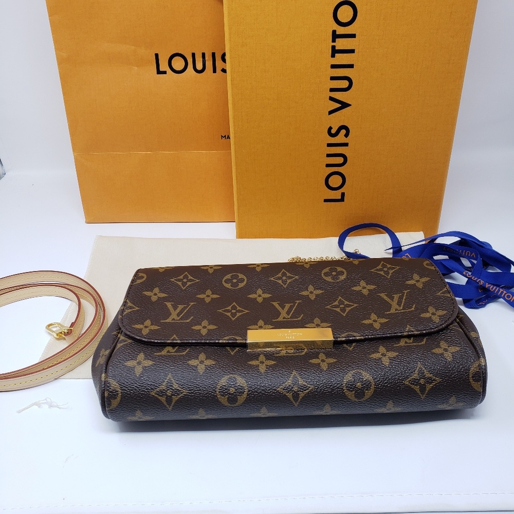 Brand New Louis Vuitton Favorite MM Clutch Bag - Picture 3 of 8